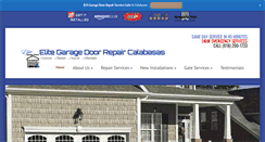 Desktop Screenshot of garagedoorrepaircalabasas.com